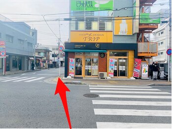船橋駅北口からの道順3